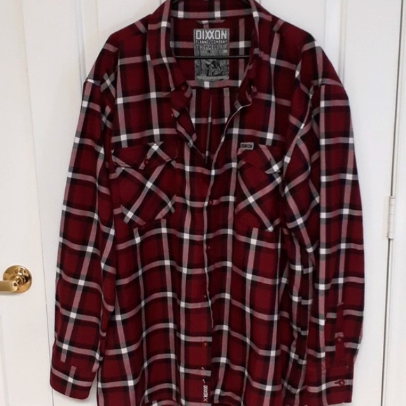 Dixxon The CELLAR 4x flannel shirt - Picture 1 of 8